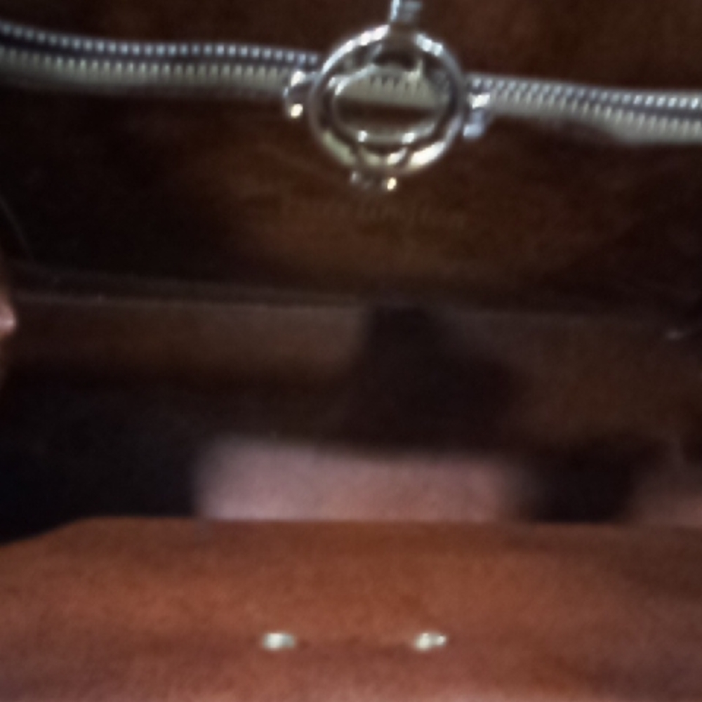 Elegant Leather Patchwork Satchel - image 12